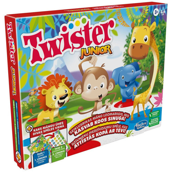 KO Party Game Twister Junior In Latvian And Estonian Lang doll