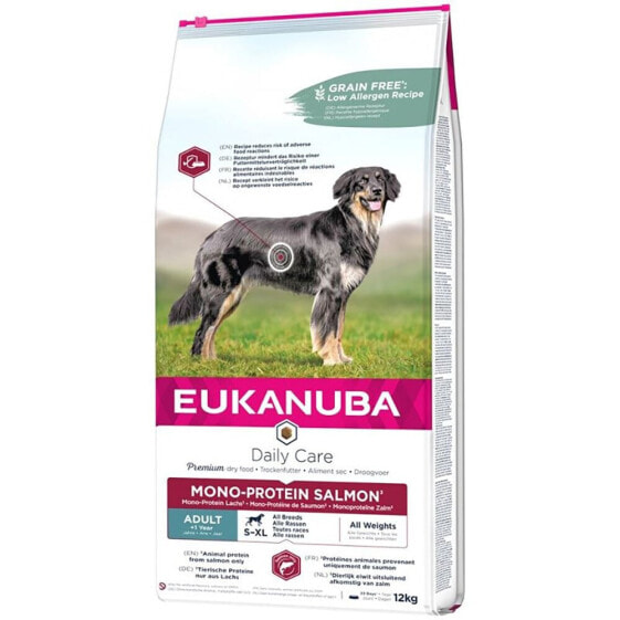 EUKANUBA Daily care adult mono protein salmon 12 kg dog food