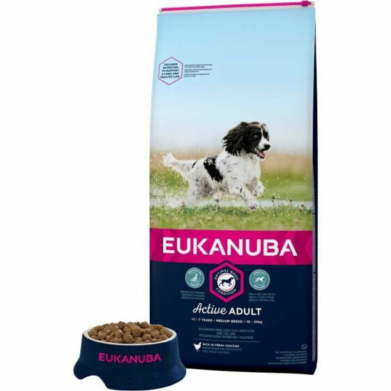 Корм для собак Eukanuba Для взрослых Курица 15 кг