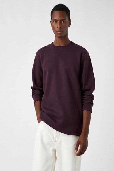 Erkek Mor Sweatshirt 3WAM70198MK