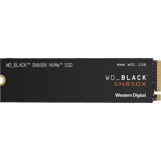 Western digitale Festplatte SN850X - NVME SSD - 2 TB Internal - M2 Format - Schwarz