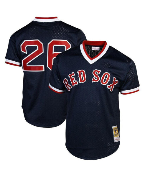 Men's Wade Boggs Boston Red Sox 1992 Authentic Cooperstown Collection Batting Practice Jersey - Navy Blue