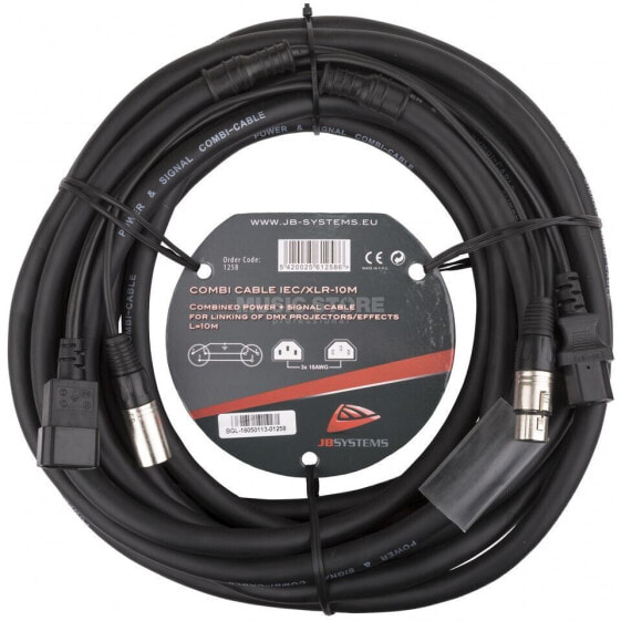 Briteq Combi Cable IEC/XLR 10m