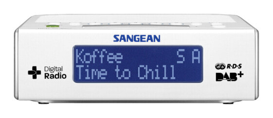 Sangean Electronics Sangean DCR-89+ - Personal - Analog & digital - DAB+,FM - 174 - 240 MHz - LCD - White