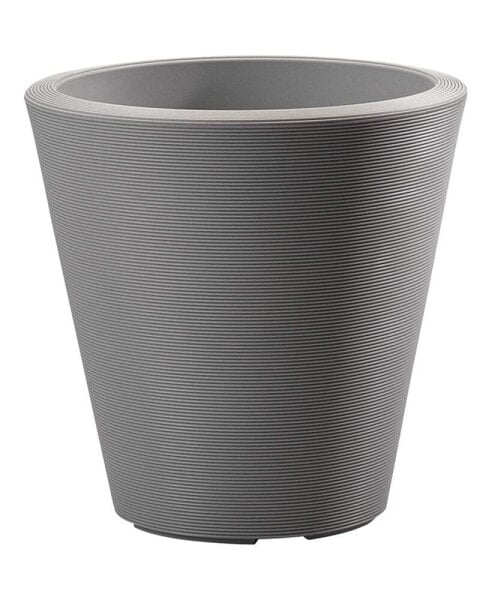 Madison Planter DoubleWalled Plant Pot 16" Slate