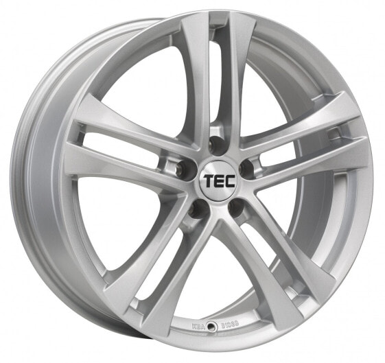 Колесный диск литой TEC Speedwheels AS4 brillant-silber 8x18 ET54 - LK5/112 ML66.7