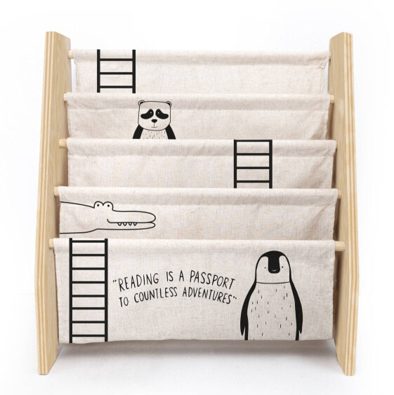 Стеллаж для детских книг RNT by Really Nice Things Montessori-Bibliothek Animals