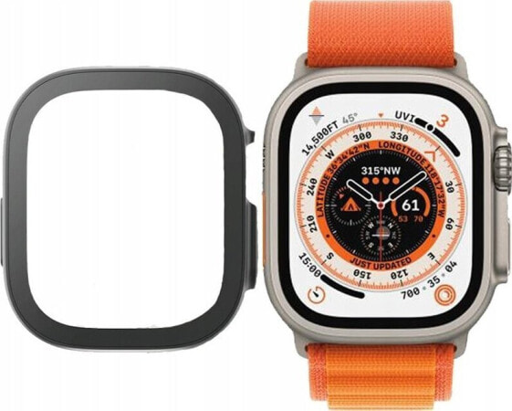 PanzerGlass PanzerGlass Full Body - szkło antybakteryjne full body do Apple Watch Ultra 49mm czarna ramka