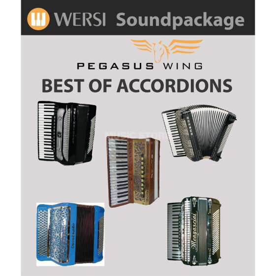 Wersi Best of Accordions Sound Package for Pegasus Wing