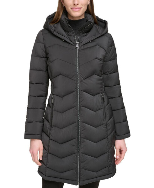 Women's Hooded Packable Puffer Coat