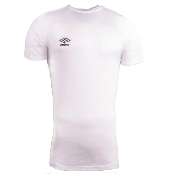Мужская спортивная футболка белая UMBRO Small Logo Short Sleeve T-Shirt