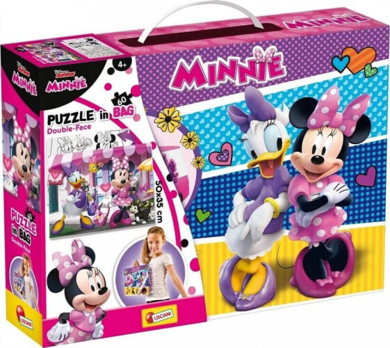 Lisciani Puzzle w walizeczce 60 Minnie