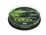 MEDIARANGE MR452 - DVD-R - 120 mm - Cakebox - 10 pc(s) - 4.7 GB