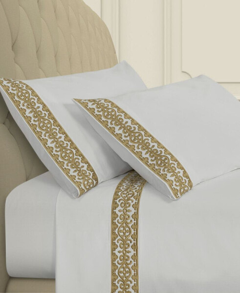 Majestic 4-Pc. Sheet Set, King