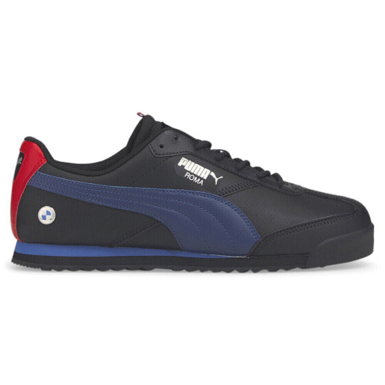 Puma Bmw M Motorsport Roma Via Mens Black Sneakers Casual Shoes 30709901