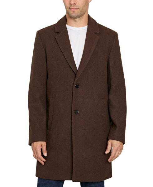Men's Single-Breasted Two-Button Coat