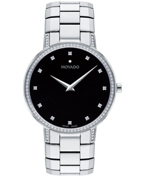 Часы Movado Faceto Diamond Stainless