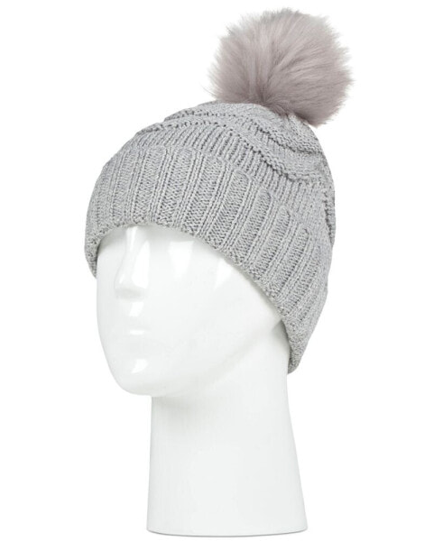 Women's Courtney Roll Up With Wispy Pom Hat