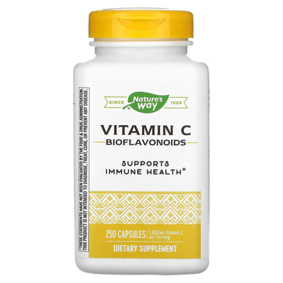 Vitamin C Bioflavonoids, 1000 mg, 250 Capsules (500 mg per Capsule)