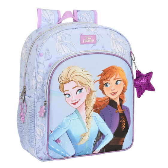 Школьный рюкзак Frozen Believe 32 x 38 x 12 cm Лиловый