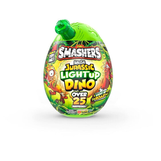 SMASHERS Dino Jurassic Mega Egg With Light Figure