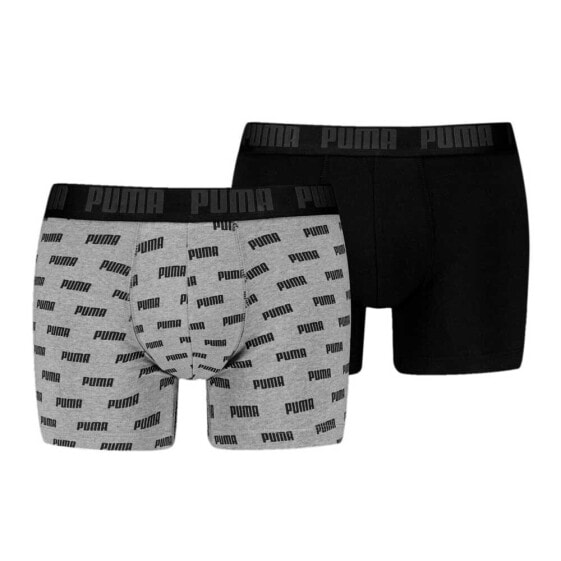 PUMA Everyday AOP Print Boxer 2 Units