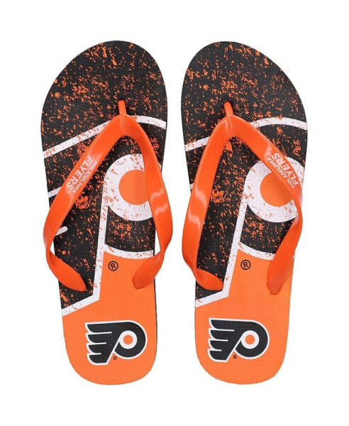 Men's and Women's Philadelphia Flyers Big Logo Flip-Flops