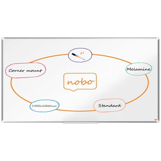 NOBO Premium Plus Melamine 1500x1200 mm Board