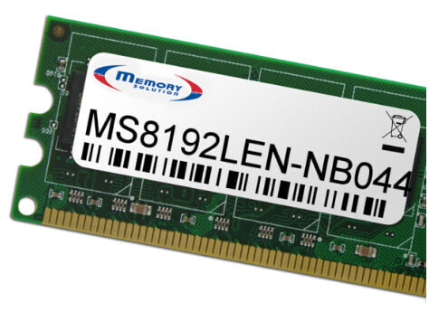 Memorysolution Memory Solution MS8192LEN-NB044 - 8 GB