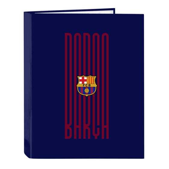 Папка-регистратор F.C. Barcelona 24/25 Тёмно Бордовый Тёмно Синий A4 26.5 x 33 x 4 cm