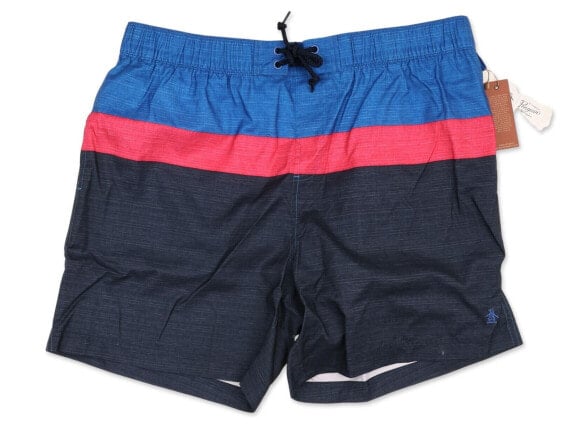 Penguin Color Block Swim Shorts Men's (Turkish Sea) Sz. Large 154803