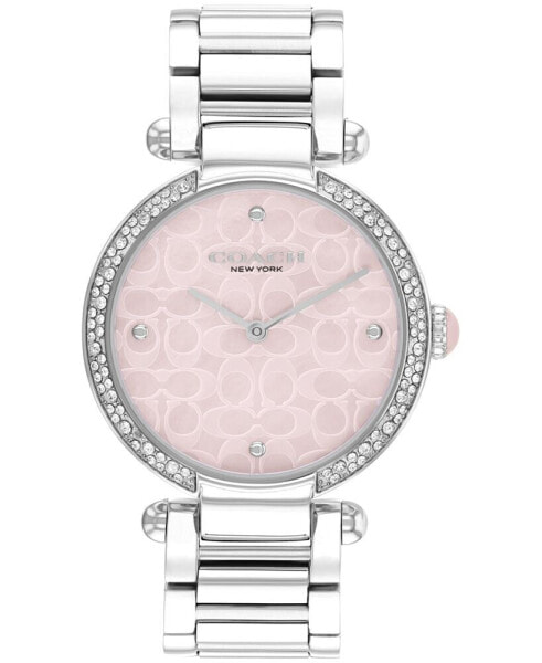 Women's Cary Silver-Tone Stainless Steel Bracelet Watch 34mm