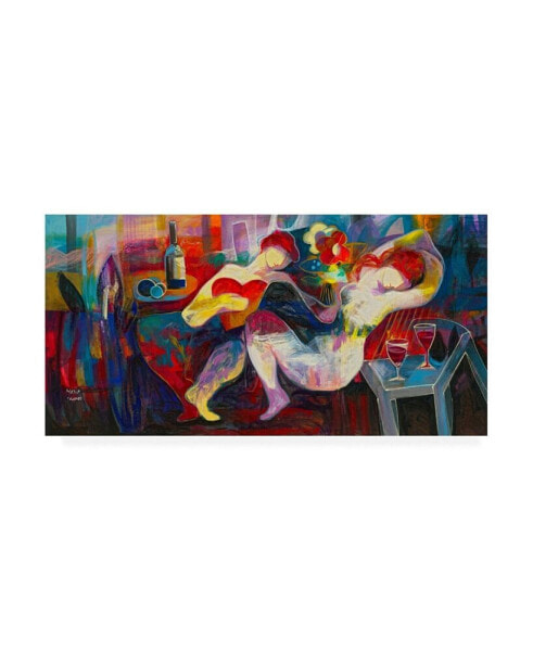 Jessica Acunda Noche de amor Canvas Art - 36.5" x 48"