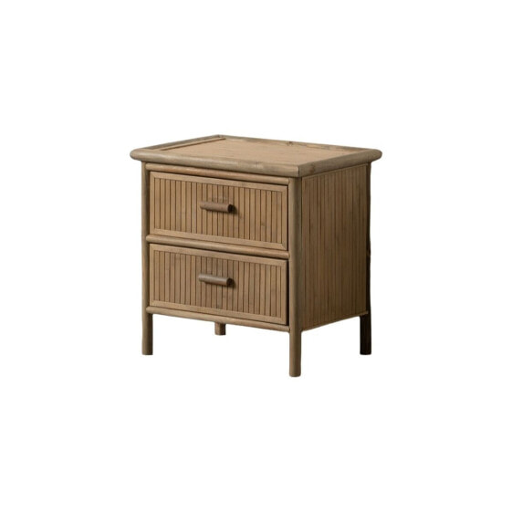 Nightstand Natural Bamboo 48 x 36 x 49 cm