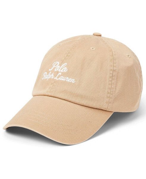 Men's Embroidered Twill Ball Cap