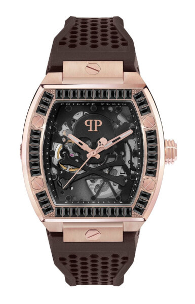 Philipp Plein Automatik Herrenuhr The $keleton Crystal