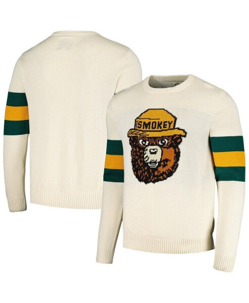 Men's Cream Smokey the Bear McCallister Pullover Sweater