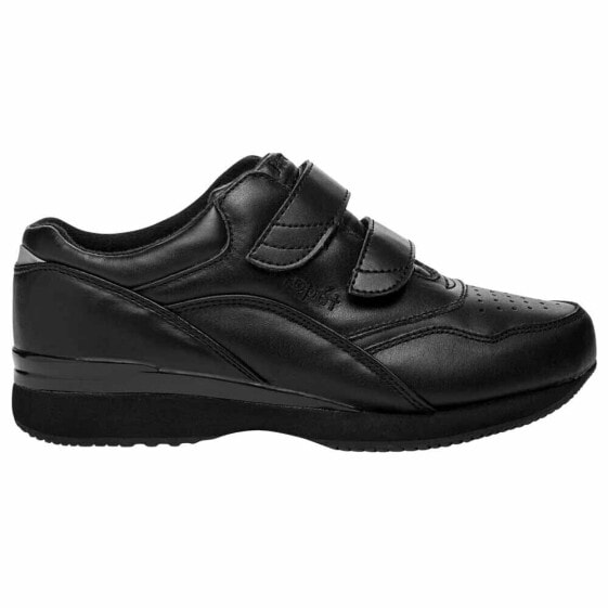 Propet Tour Walker Strap Slip On Walking Womens Black Sneakers Athletic Shoes W