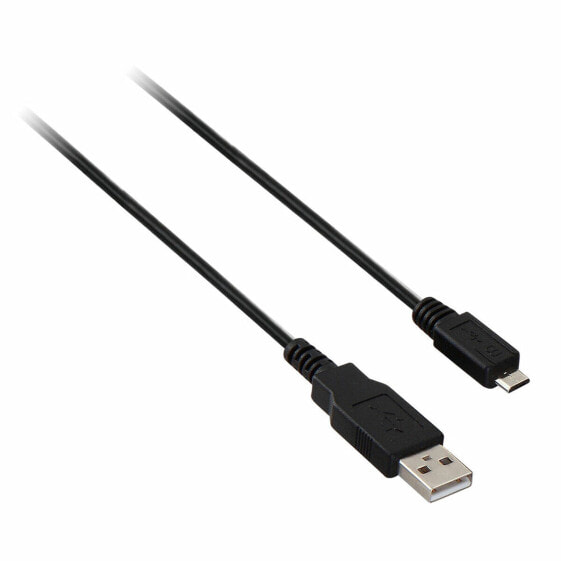 Кабель USB 2.0 A — Mini USB B V7 V7E2USB2AMCB-01M Чёрный