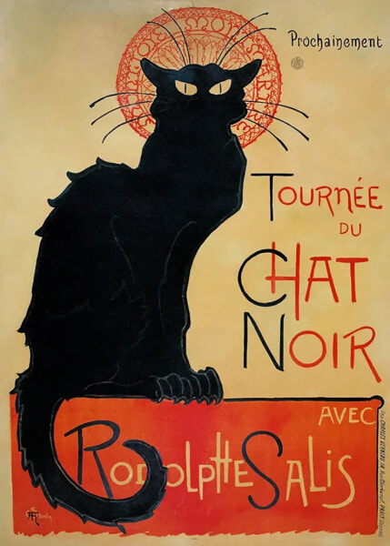 Poster Le Chat Noir