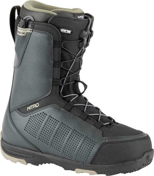 Nitro Snowboards Men's Thunder TLS '21 All Mountain Freeride Freestyle Quick Lacing System Cheap Boot Snowboard Boot