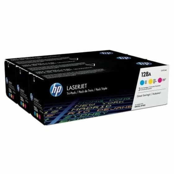 Тонер HP 128A CYM Разноцветный