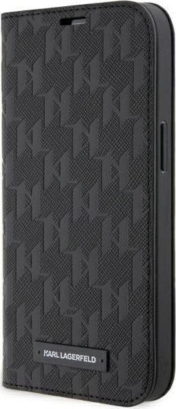 Karl Lagerfeld Etui Karl Lagerfeld KLBKP14SSAKLHPK Apple iPhone 14 bookcase czarny/black Saffiano Monogram