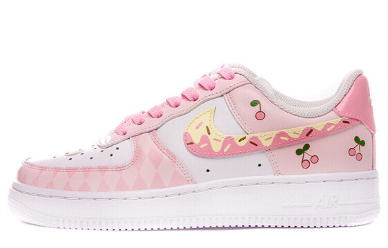 Кроссовки Nike Air Force 1 Low Cherry Doughnut Cute Pink