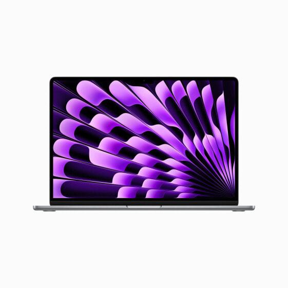 Ноутбук Apple MacBook Air 38.91см, M2 8C CPU/10C GPU/16C N.E., 16ГБ, 512ГБ SSD, Dual USB-C, Серый.