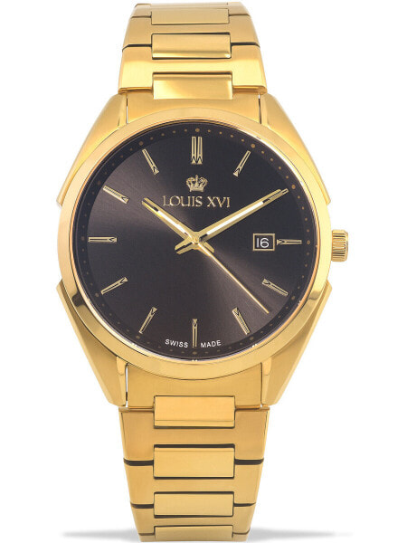 Наручные часы Tissot PRX Powermatic 80 Gold PVD Stainless Steel Bracelet Watch 35mm.