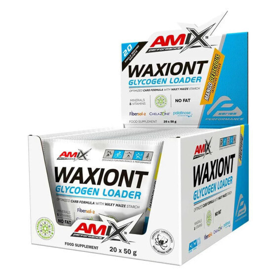 Профессиональное спортивное углеводное средство AMIX Waxiont Professional Glycogen Loader 50 гр Манго