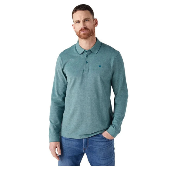 WRANGLER Refined long sleeve polo