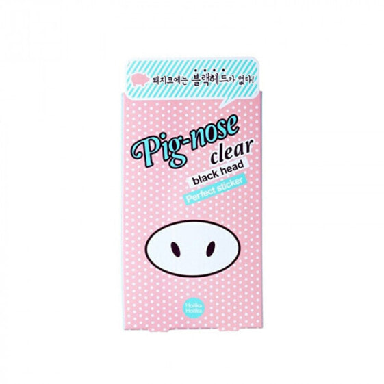 Патчи для носа против черных точек Holika Holika Pignose (Clear Black Head Perfect Sticker) 10 шт