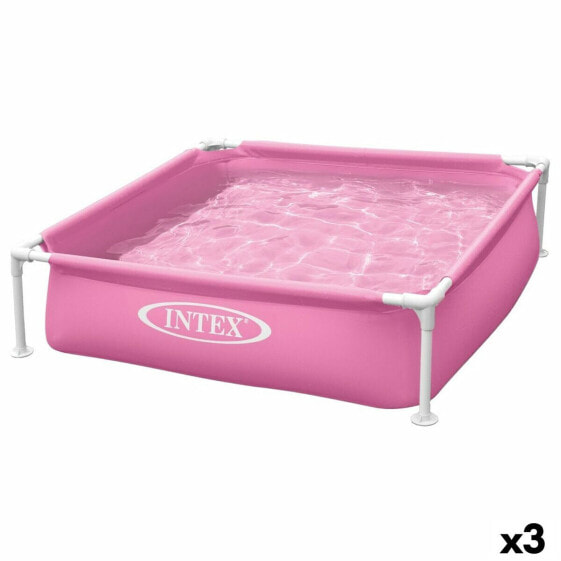 Детский бассейн Intex Съемный 342 L 122 x 30 x 122 см Розовый (3 шт)